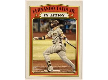 Fernando Tatis '21 Topps Heritage 'In Action'