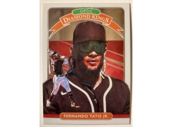 Fernando Tatis Jr. '20 Donruss Optic Diamond Kings Refractor Insert