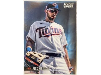 Alex Kirilloff RC - '21 Topps Stadium Club Chrome Featured Rookie