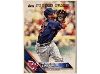 Francisco Lindor RC - '16 Topps Series Two 'Future Stars'