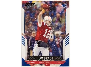 Tom Brady '20 Score Snow Card