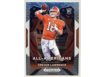 Trevor Lawrence RC - '21 Panini Prizm Draft Picks All Americans Featured Rookie