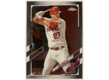 Mike Trout '21 Topps Chrome
