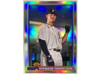 Spencer Torkelson RC - '21 Bowman 1991 Throwback