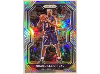 Shaquille O'Neal '20-21 Panini Prizm Lakers Throwback Silver Prizm