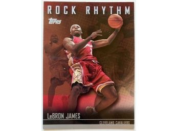 LeBron James '04 Topps Rated Rookie 'Rock Rhythm' Insert