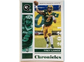 Trey Lance RC - '21 Chronicles Draft Picks Green Parallel