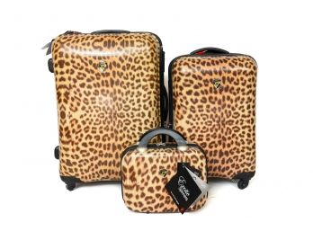 NEW! Heys Exotic Spinners Three Piece Suitcase Set