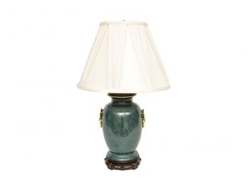 Ceramic Table Lamp With Three Stage Lighting