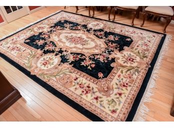 Royal Palace Antique Emerald Handmade Area Rug