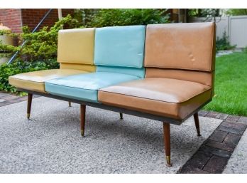 Murphy Miller Mid-Century Modern Three Cushion Sofa