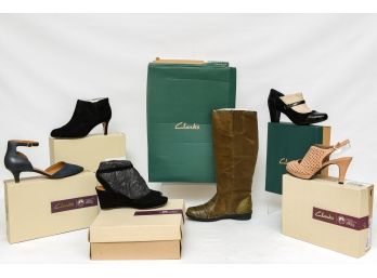 NEW! Collection Of Clarks Shoes (Size: 8 1/2)