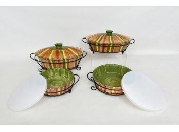 Set Of Temptations By Tara Presentable Ovenware