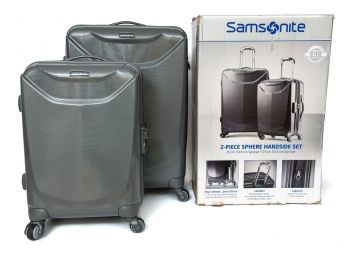 Samsonite 2 Piece Sphere Hardside Set With Original Box