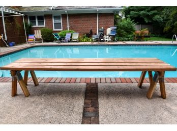 Wooden Hand Made Joist Benches