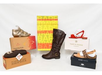 NEW! Collection Of Designer Boots  And Shoes (Size 8.5 )