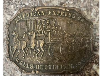 American Express Belt Buckle By Tiffany & Co.