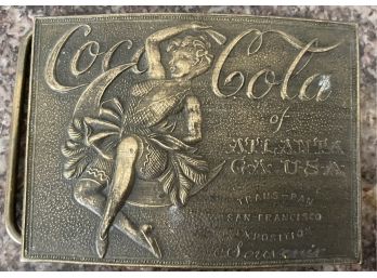 Vintage Coca-cola Belt Buckle