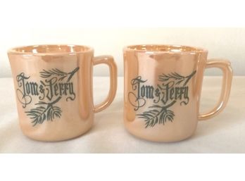 2 Fire King 'Tom & Jerry' Mugs