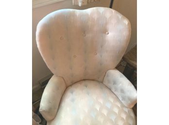 Pretty Upholstered Boudoir Chair!