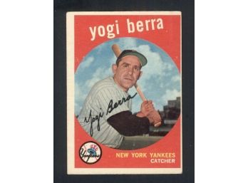 Yogi Berra Topps Vintage Baseball Card #180