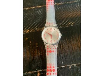 Grey Red Swatch