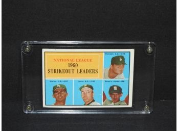 Bccg 1961 Topps #43 Banks / Aaron /mattews  Boyer 7 Very Good Or Better Vintage Baseball Card