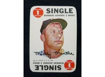 Mickey Mantle 1968 Single Vintage Baseball Card