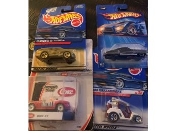 4 Toy Cars