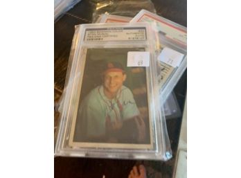 1953 Bowman Color Stan Musial #32 Psa