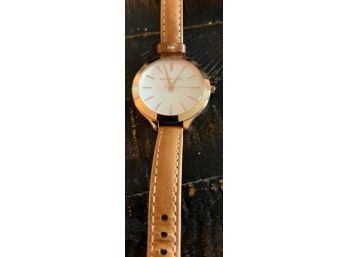 Michael Kors Watch In Beige