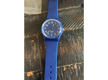 Blue And Dark Blue Vintage Swatch