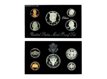 Extremely Rare 1993 U.S. Mint Silver Proof Coin Set