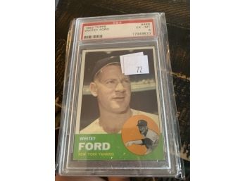 1963 Topps #446 Ex-mt 6 Whitey Ford