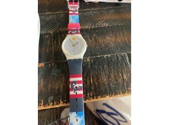 Red White And Blue Swatch