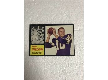 Fran Tarkenton # 90 Topps Card