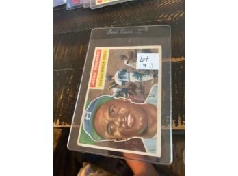 1956 Jackie Robinson Topps Baseball Card