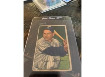 Yogi Berra Topps 1952 Series Vintage Baseball Cards