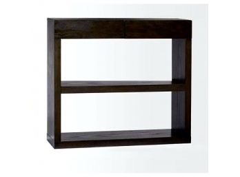 West Elm 2- Drawer Narrow Bookshelf Console