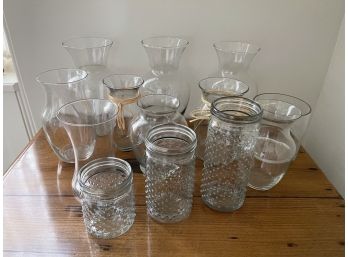 Collection Of Glass Vases