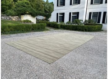 12 X 24  Olive Green Raw Edge Carpet