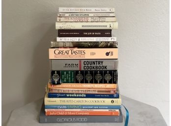 Collection Of Cookbooks