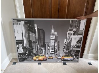 IKEA Vilshult New York Yellow Cab Framed Print