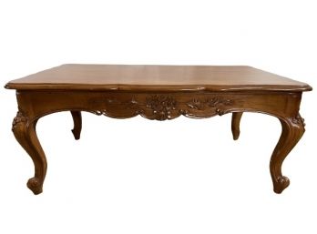 Vintage Carved French Provincial Style Coffee Table