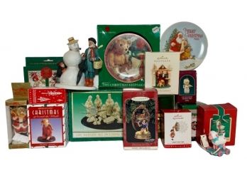 Snow White, New Puppy, Norman Rockwell & More Decorations (VALUED $150.00+)