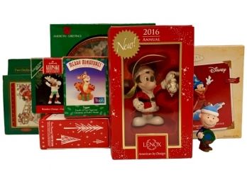 Lenox, Peanuts, Pooh, Mickey, Reindeer Champs & MORE!  (VALUED $125.00+)