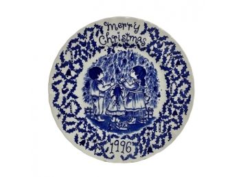 Staffordshire Royal Crownford By Norma Sherman Holiday Plate