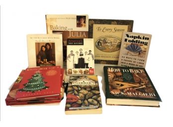 Collection Of Classic Cookbooks: Holiday Baking, Entertaining, And More