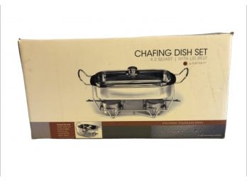 4.2 Quart Stainless Steel Chafing Dish Set