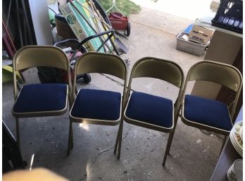 Folding Chairs And Cocktail Tables